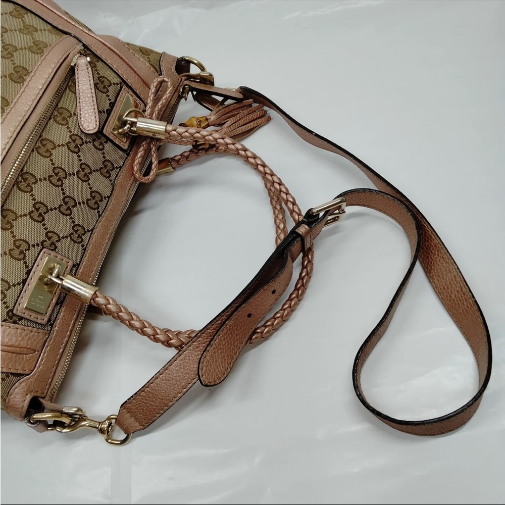 Gucci Beige and Pink Shoulder Bag - Picture 3 of 7